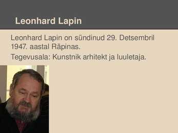 Leonhard Lapin #3