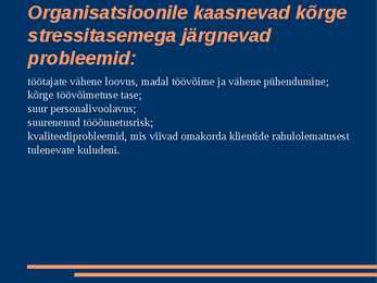Tööstress #7
