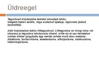 Keeleuuendused 2012