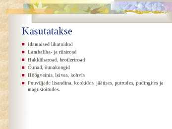 Kodutöö 5 vürtsi-5 ürti #7