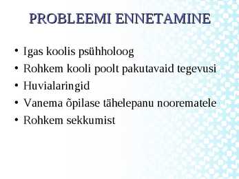 Koolikiusamine Jaanikese kooli näitel #6