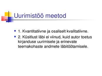 Ärkamisaja mõju meie rahvuskultuurile #4