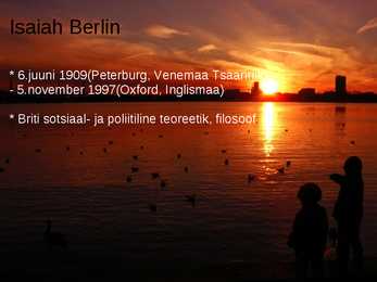 Isiah Berlin #3