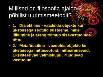 Filosoofia tunnikontrolli kordamisküsimused #28