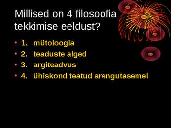 Filosoofia tunnikontrolli kordamisküsimused #4