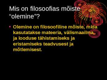 Filosoofia tunnikontrolli kordamisküsimused #8
