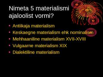 Filosoofia tunnikontrolli kordamisküsimused #10