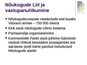 Okupatsioon ja vastupanuliikumine #16