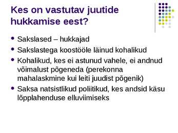 Okupatsioon ja vastupanuliikumine #8