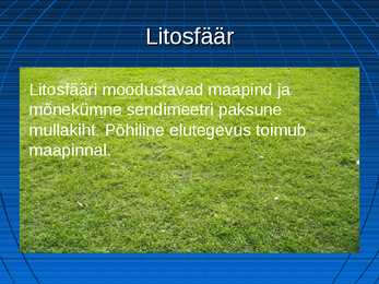 Biosfäär #5