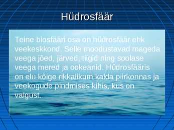 Biosfäär #6
