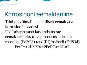 Korrosioon #13