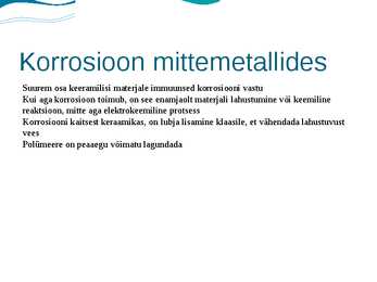 Korrosioon #10