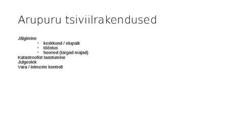 Smart dust ehk arupuru #9