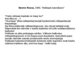 MIS ON REKLAAM #12