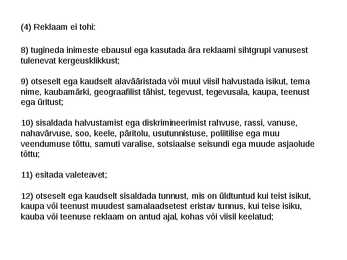 MIS ON REKLAAM #6