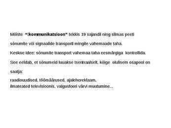 Reklaam kui kommunikatsioon #2