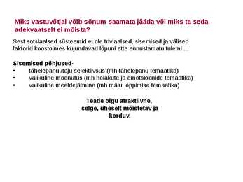 Reklaam kui kommunikatsioon #14
