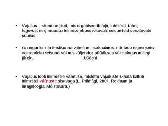 Reklaam kui kommunikatsioon #16
