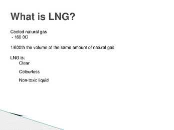 LNG - Liquefied Natural Gas #5