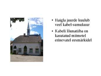 Kultuuriloo ettekanne #3