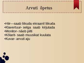Arvuti õpetus