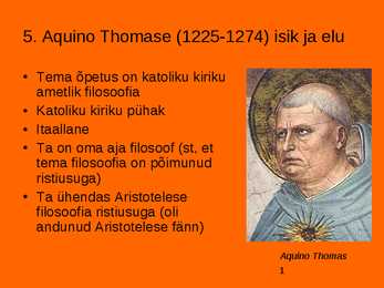 Aquino Thomas