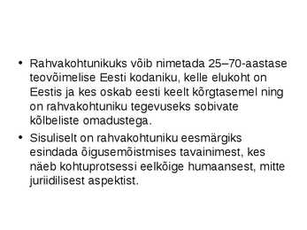 Kohtunikud ja rahvakohtunikud #11