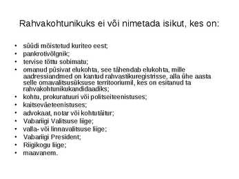 Kohtunikud ja rahvakohtunikud #12