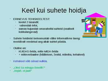 Keele olemus #4