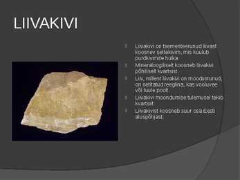 Kivimid-mineraalid #15