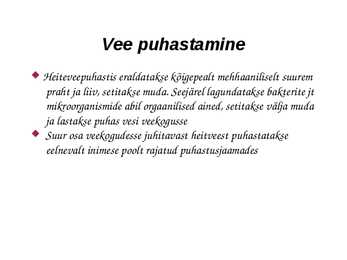 Vee saastumine ja selle vältimine #9