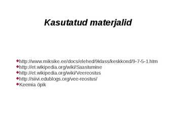 Vee saastumine ja selle vältimine #10