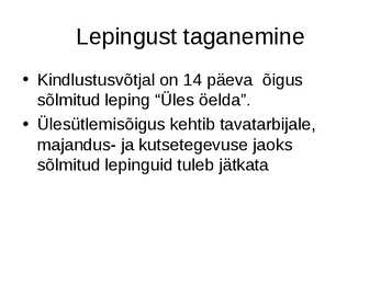Kindlustusleping #12