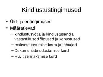 Kindlustusleping #14