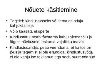 Kindlustusleping #20