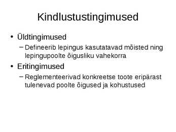 Kindlustusleping #5