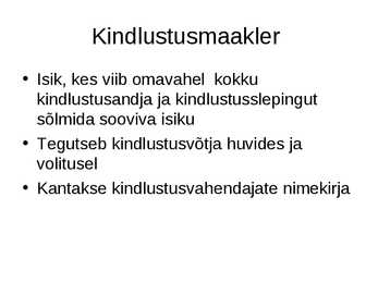 Kindlustusleping #9
