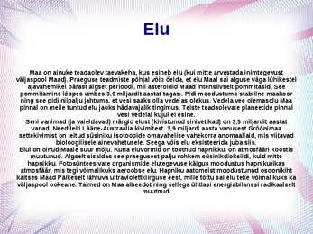 Füüsika slideshow - Maa #4