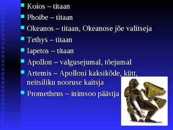 AntiikmütoloogiaKreeka ja rooma jumalad #9