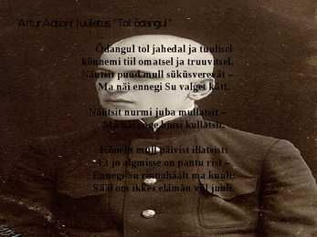Artur Adson ja Marie Under-elulugu ja luule #7