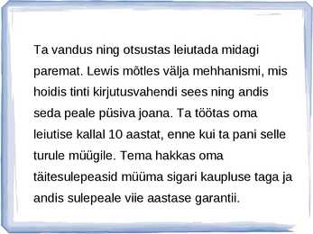 Täitesulepead #5