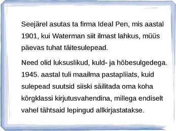 Täitesulepead #6