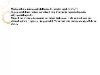 Anthony van Dyck esitlus #6
