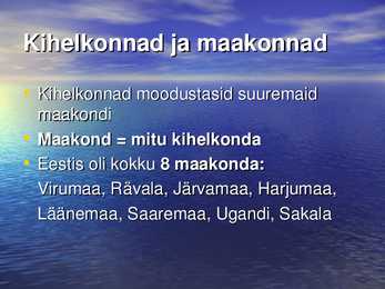 Eestlased muinasaja lõpul #11