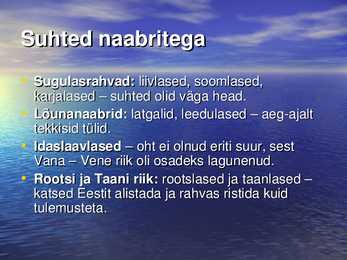 Eestlased muinasaja lõpul #14