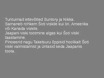 Jaapani viski #4