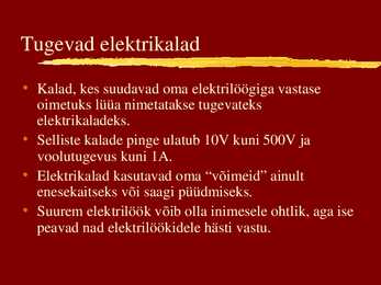 Elektrikalad #6