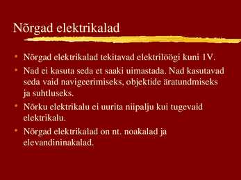 Elektrikalad #8
