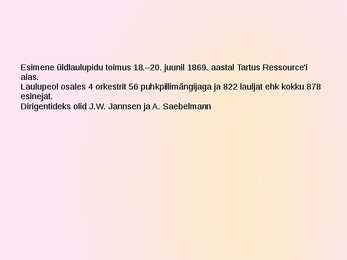Esimene üldlaulupidu #9